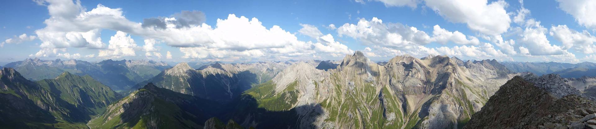 Bergführer Tirol Reutte Panorama Alpen